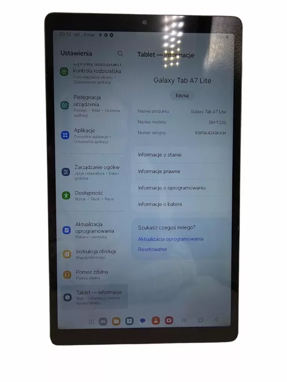 TABLET SAMUNG TAB A7 LITE  SM-T220 3/32GB