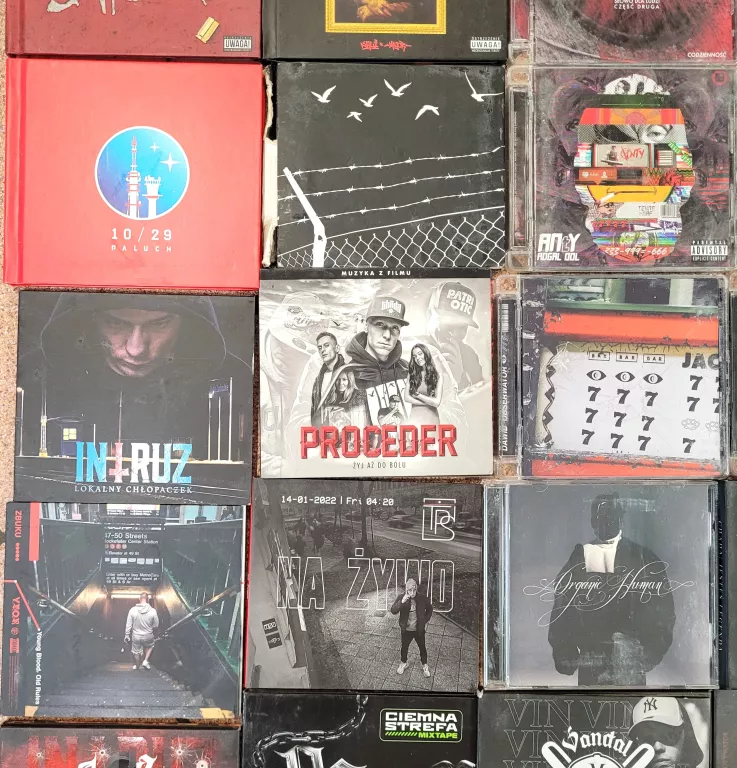 KOLEKCJA PŁYT CD RAP/HIPHOP