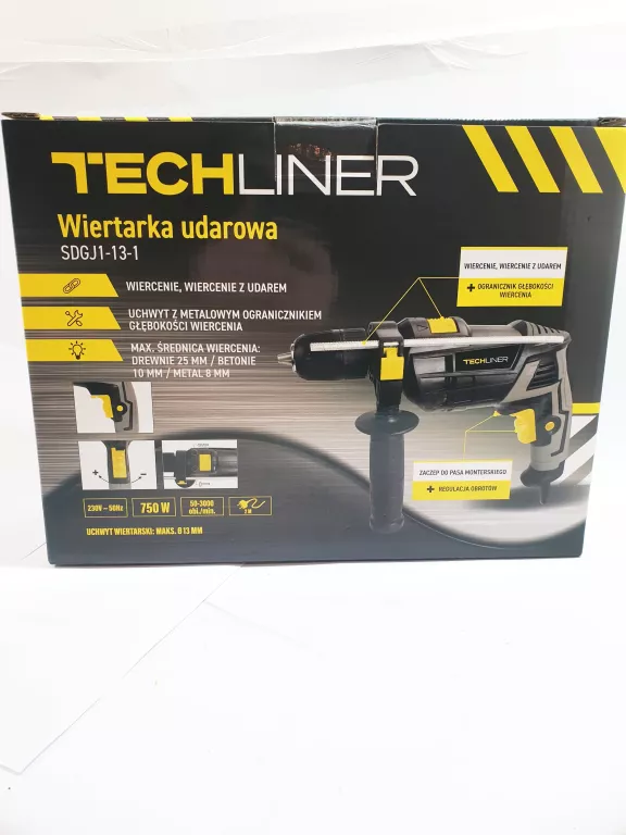 WIERTARKA UDAROWA TECHLINER SDGJ1-13-1 750 W