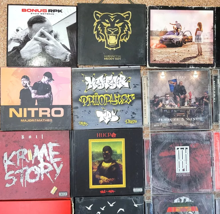 KOLEKCJA PŁYT CD RAP/HIPHOP