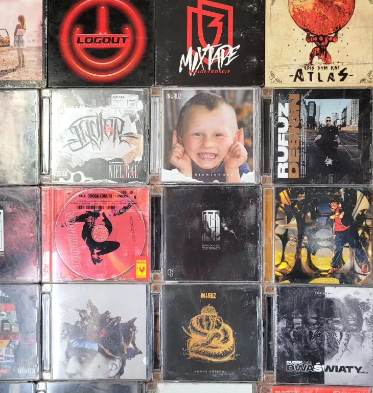 KOLEKCJA PŁYT CD RAP/HIPHOP