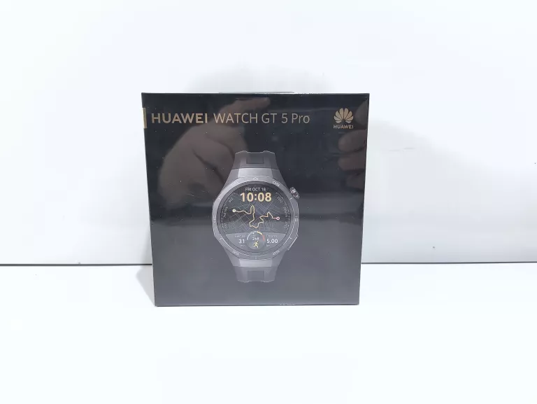 SMARTWATCH ZEGAREK SPORTOWY HUAWEI WATCH GT 5 PRO 46MM CZARNY