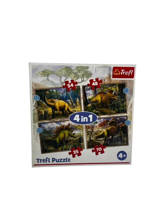 GRA PUZZLE TREFL 4IN1