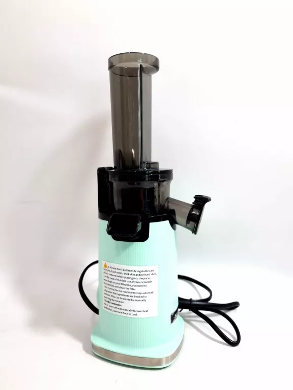 SOKOWIRÓWKA AOBOSI SLOW JUICER Z FUNKCJĄ WSTECZNĄ RETRO