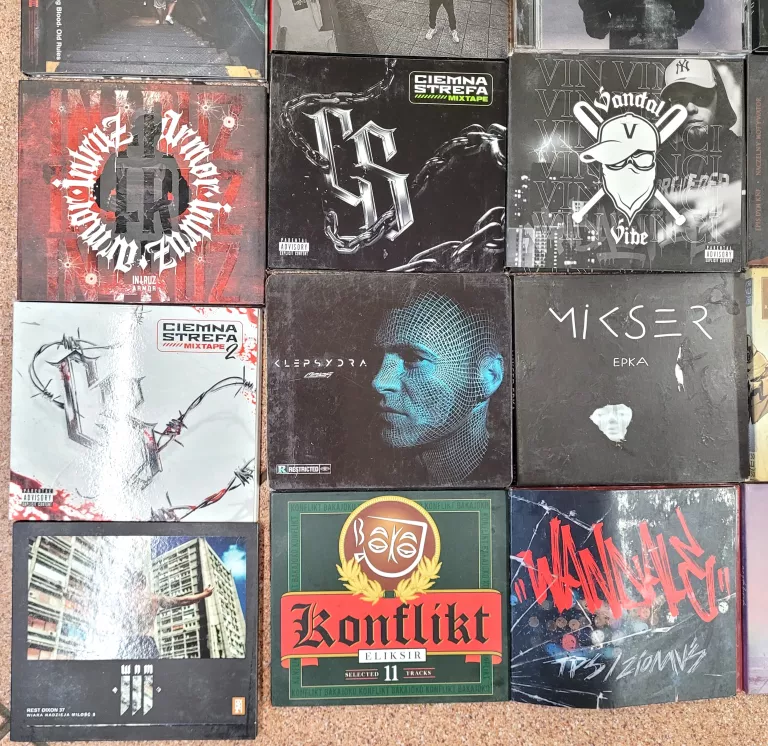 KOLEKCJA PŁYT CD RAP/HIPHOP