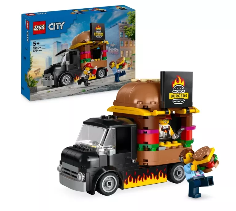 LEGO 60404 CITY - CIĘŻARÓWKA Z BURGERAMI