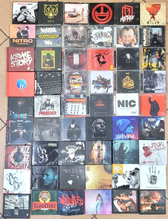 KOLEKCJA PŁYT CD RAP/HIPHOP