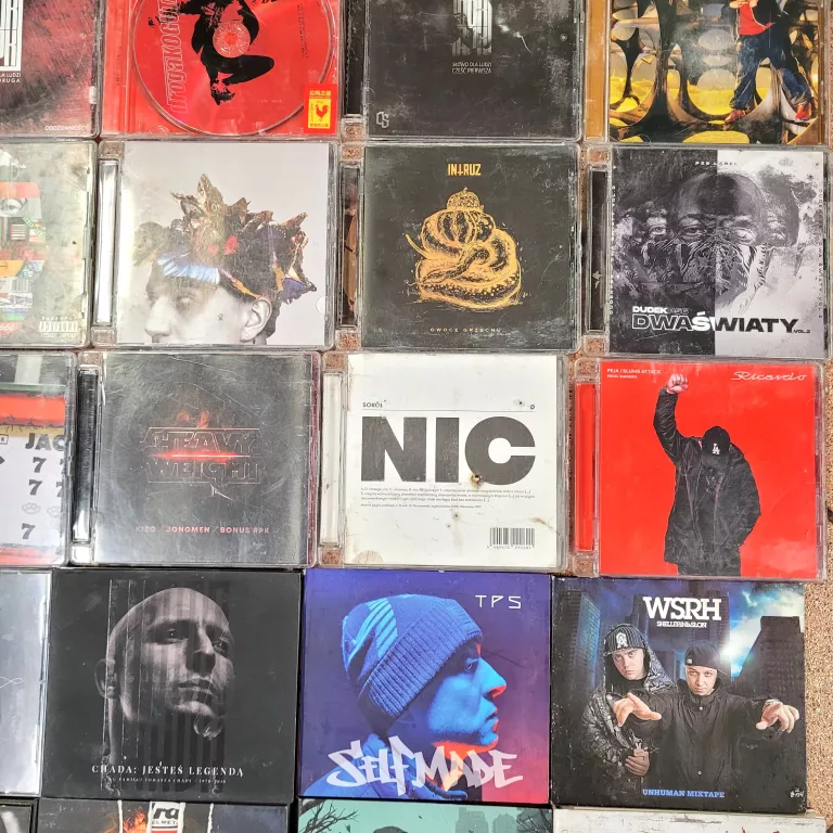 KOLEKCJA PŁYT CD RAP/HIPHOP