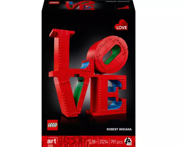 LEGO ART 31214 NAPIS LOVE SZTUKA RZEŹBA MIŁOŚĆ