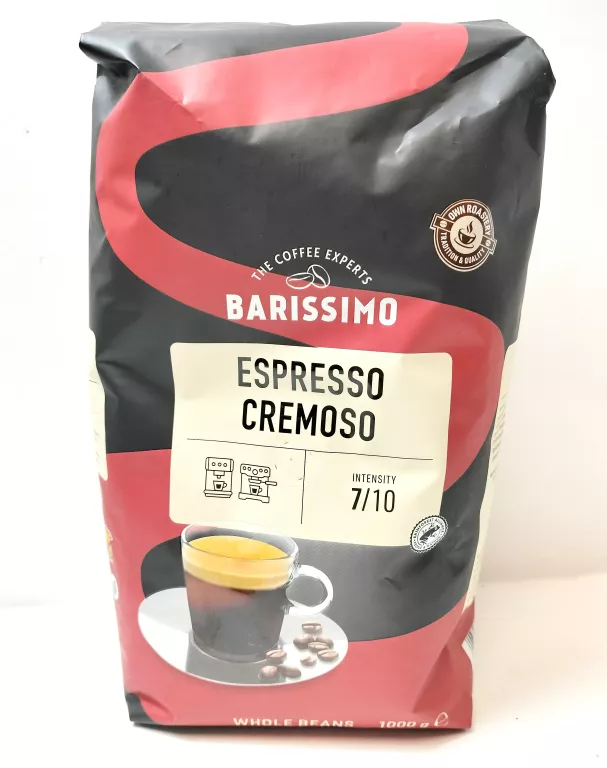 KAWA ZIARNISTA BARISSIMO ESPRESSO CREMOSO 1KG