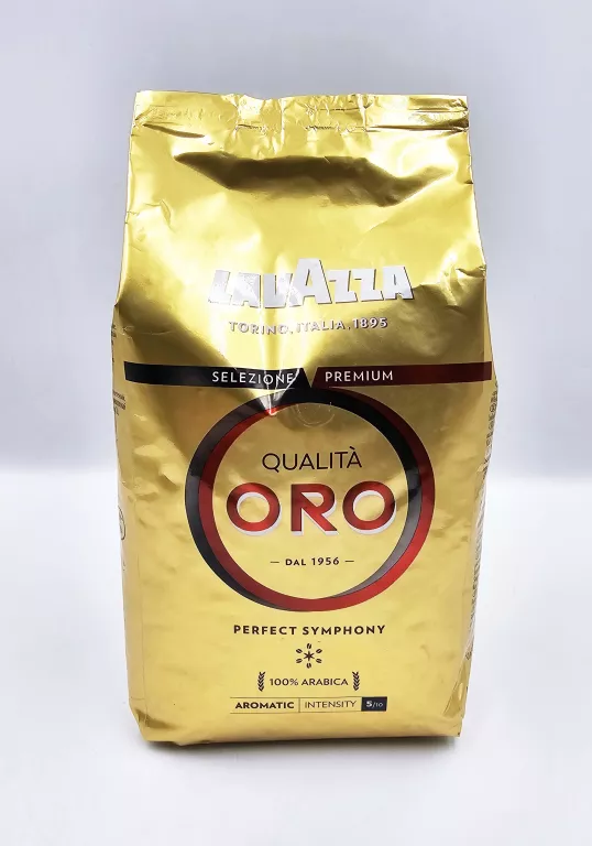 KAWA ZIARNISTA LAVAZZA QUALITA ORO / 100% ARABICA / 1000 G