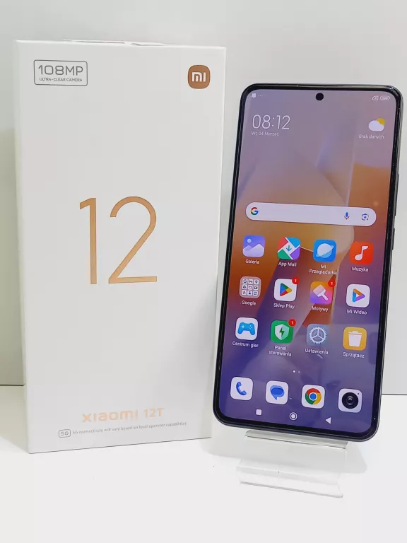 TELEFON XIAOMI 12T 8+4/128 GB