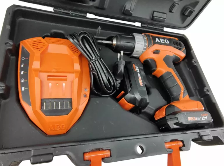 WIERTARKO-WKRĘTARKA AEG POWERTOOLS BS12 G3 12V 1,5AH