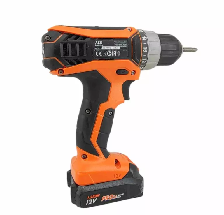 WIERTARKO-WKRĘTARKA AEG POWERTOOLS BS12 G3 12V 1,5AH