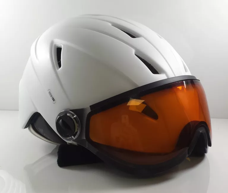 KASK NARCIARSKI CAIRN ELECTRON VISOR PHOTOCHROMIC S1-S3 WHITE / 61-62CM