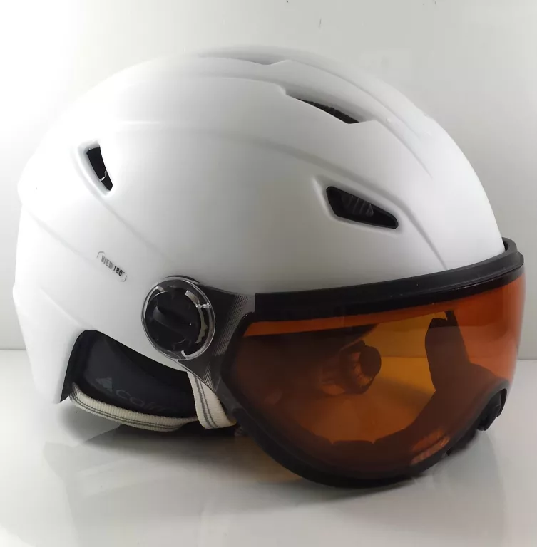 KASK NARCIARSKI CAIRN ELECTRON VISOR PHOTOCHROMIC S1-S3 WHITE / 61-62CM