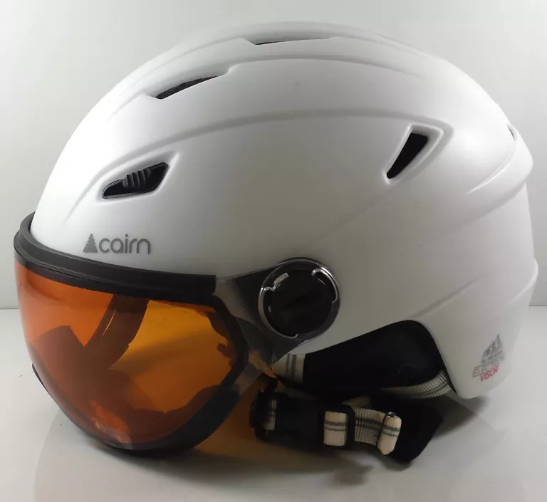 KASK NARCIARSKI CAIRN ELECTRON VISOR PHOTOCHROMIC S1-S3 WHITE / 61-62CM