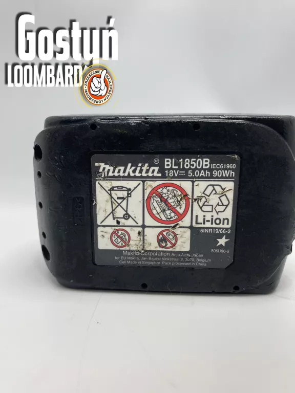 MAKITA BL1850B AKUMULATOR BATERIA 18V 5,0AH 5AH