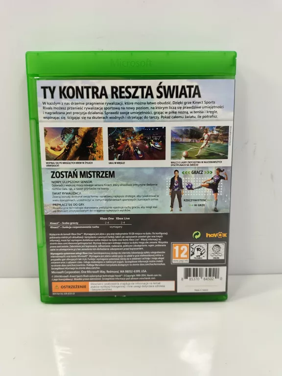 GRA NA XBOX ONE KINECT SPORTS RIVALS