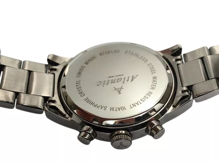 ZEGAREK MĘSKI ATLANTIC SEASPORT 87461 100WR DATOWNIK CHRONOGRAF