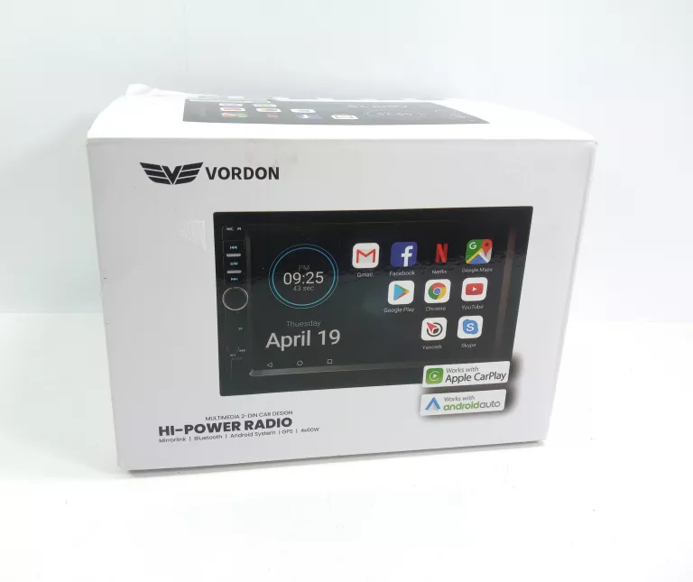 RADIO SAMOCHODOWE Z ANDROIDEM VORDON AC-8280