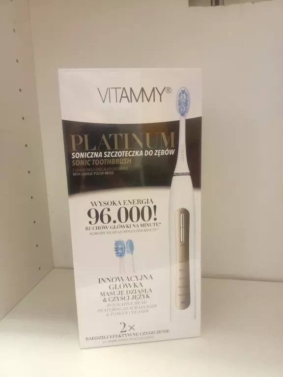 SZCZOTECZKA SONICZNA VITAMMY PLATINUM