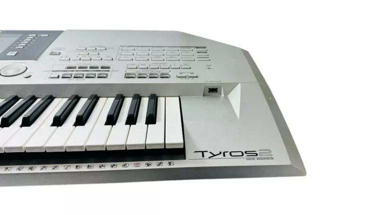 keyboard-yamaha-tyros-2-glosniki-okablowanie-niesprawne-klawisze-liczba-klawiszy-61