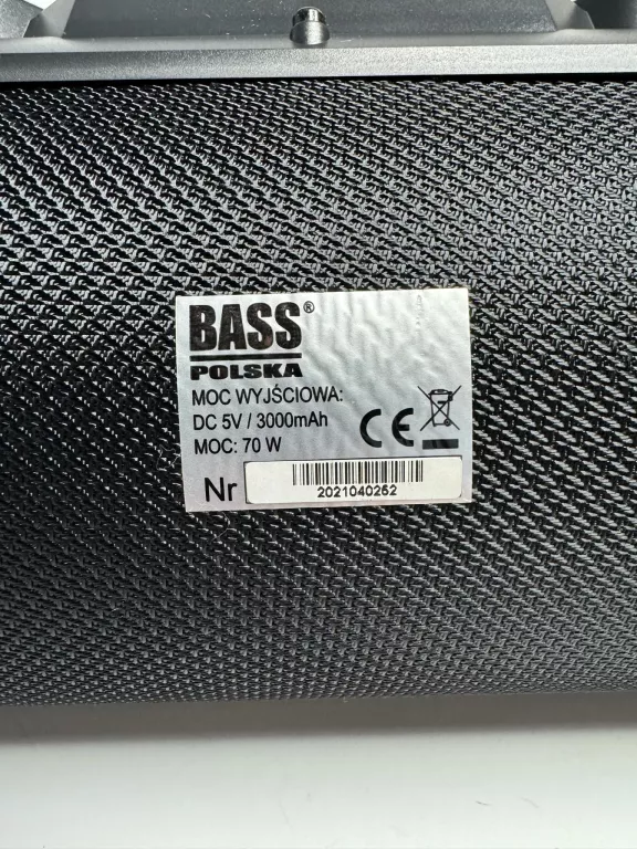 GŁOŚNIK COOMBOX BASS POLSKA BP-5943