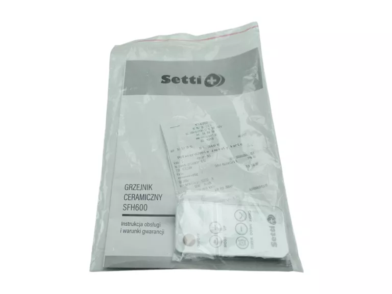 GRZEJNIK CERAMICZNY SETTI+ SFH600 ZESTAW!