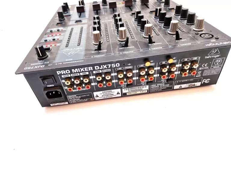 DJ MIKSER BEHRINGER DJX750 + ZASILACZ