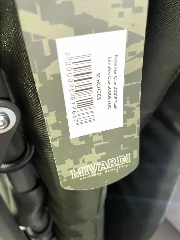 MIVARDI BEDCHAIR CAMOCODE FLAT6