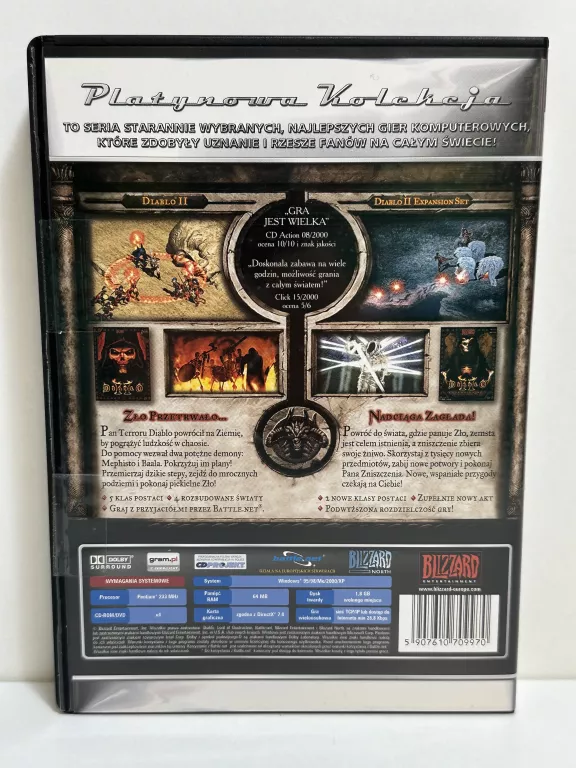 GRA DIABLO II PLATUNOWA KOLEKCJA WARTO/OKAZJA