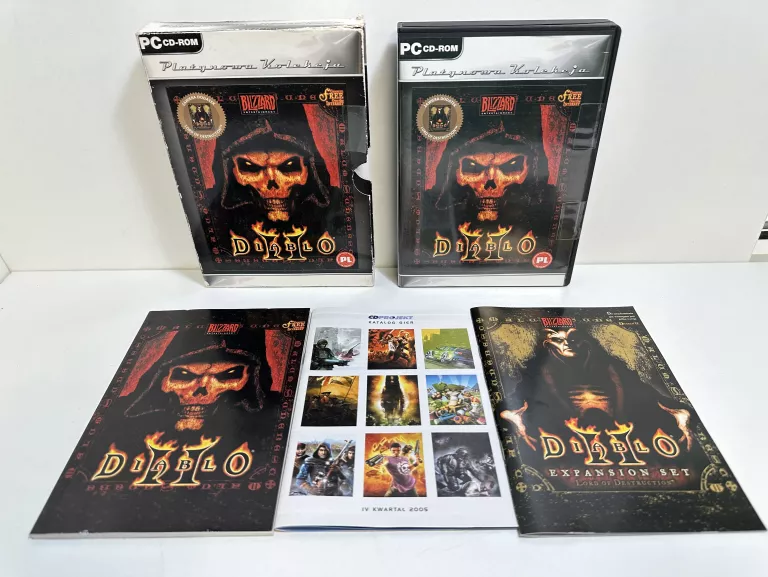 GRA DIABLO II PLATUNOWA KOLEKCJA WARTO/OKAZJA