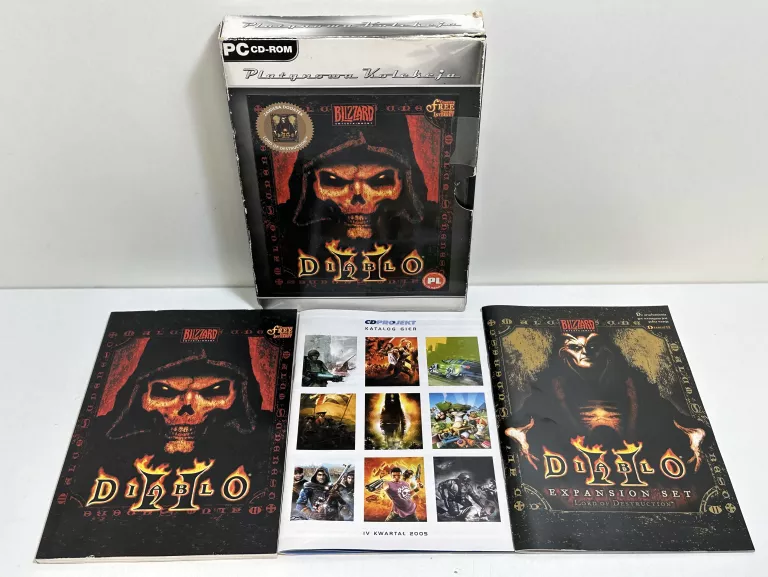 GRA DIABLO II PLATUNOWA KOLEKCJA WARTO/OKAZJA