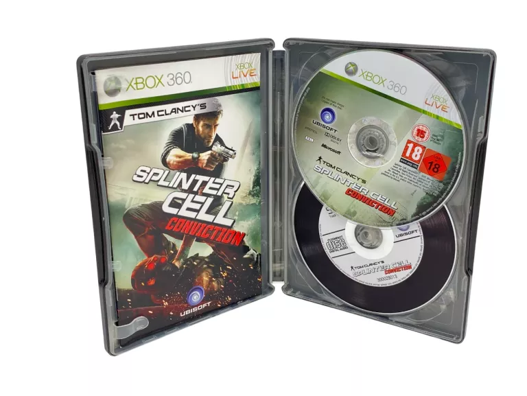 TOM CLANCY'S SPLINTER CELL CONVICTION STEELBOOK XBOX 360
