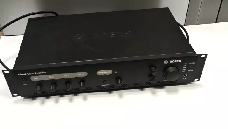 WZMACNIACZ MIKSUJĄCY PLENA 120W, 4 WEJŚCIA, BOSCH