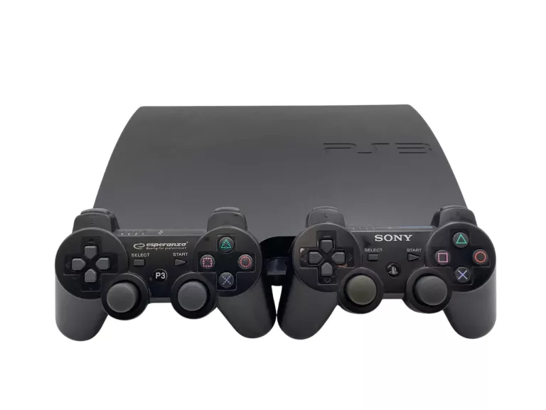 KONSOLA SONY PLAYSTATION 3 SLIM CECH-3004B 320GB + 2 PADY