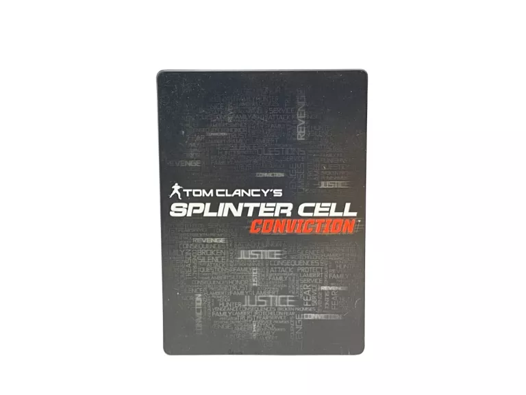 TOM CLANCY'S SPLINTER CELL CONVICTION STEELBOOK XBOX 360
