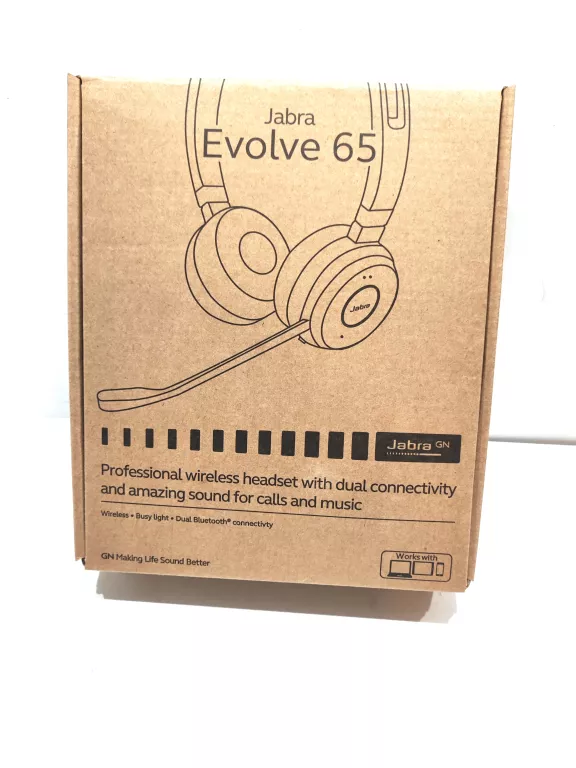 SŁUCHAWKI JABRA EVOLVE 65