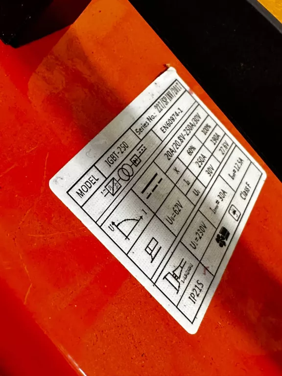 SPAWARKA INWERTOROWA 250 IGBT SCHWARTZMANN