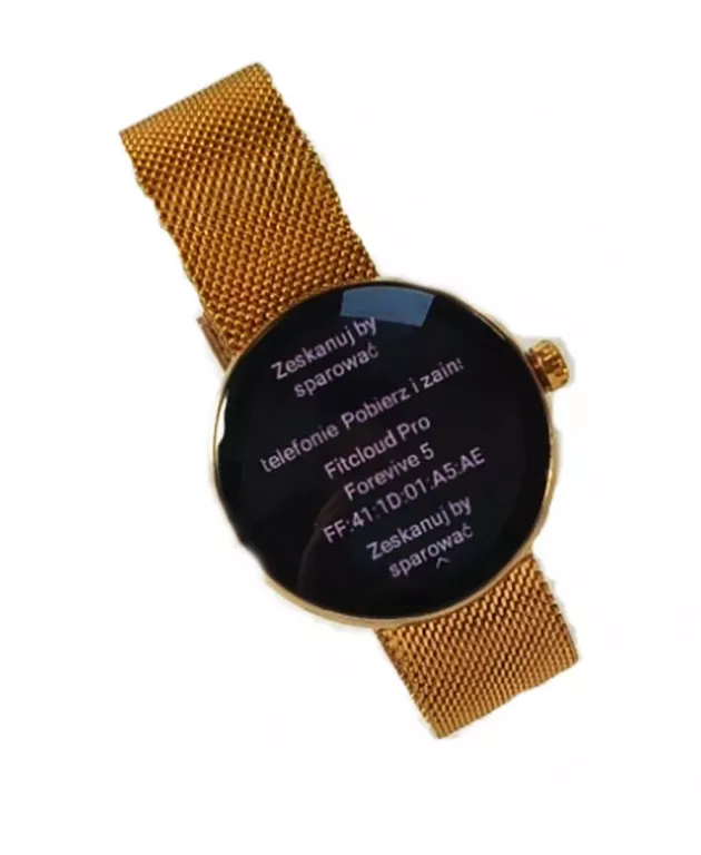 SMARTWATCH FOREVER FOREVIVE 5 SB-365 RÓŻOWO-ZŁOTY