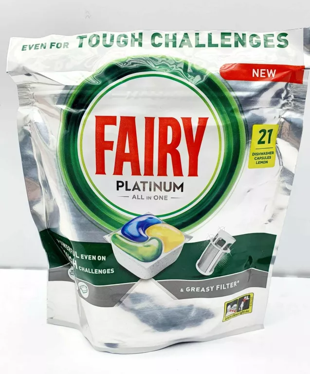 KAPSUŁKI FAIRY PLATINUM ALL IN ONE 21 SZT