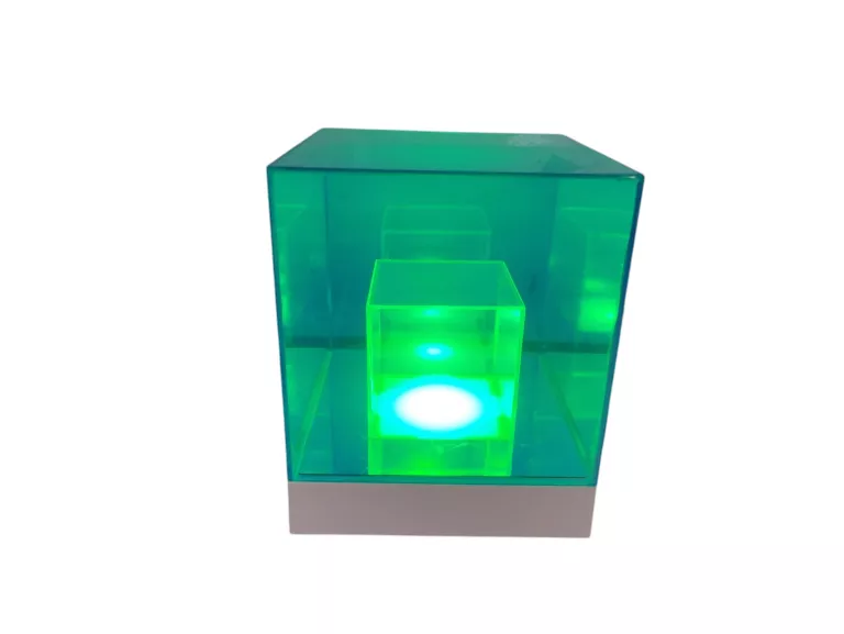 LETHE ”SZEŚCIAN W SZEŚCIANIE” LAMPA DEKORACYJNA LED RGB