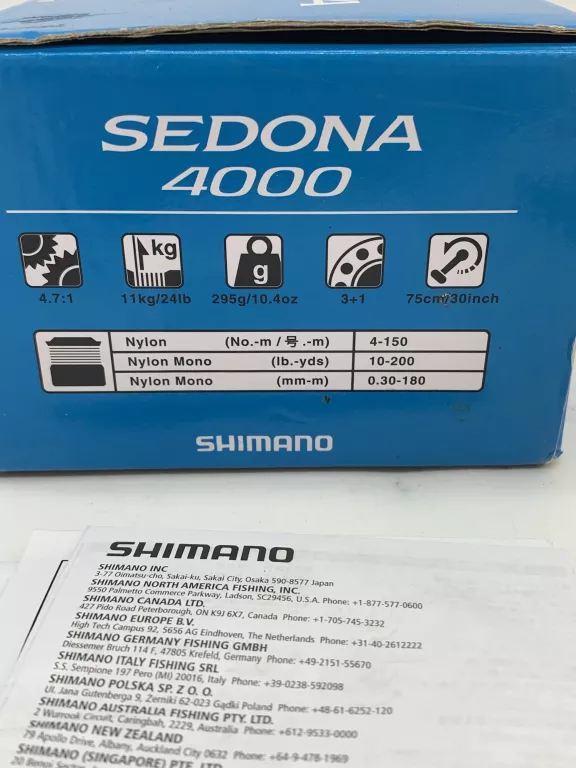 KOŁOWROTEK SHIMANO SEDONA 4000