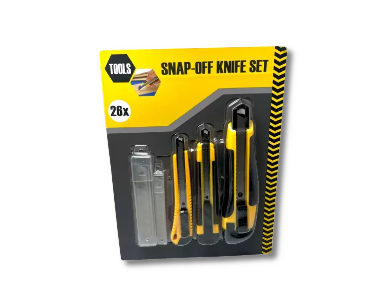 ZESTAW NOŻY TOP TOOLS DO TAPET MAJSTERKOWANIA 26EL