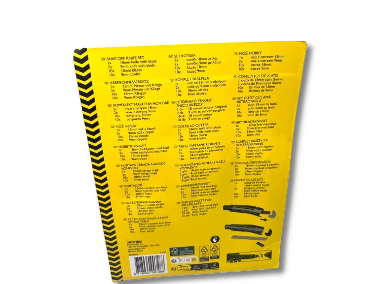 ZESTAW NOŻY TOP TOOLS DO TAPET MAJSTERKOWANIA 26EL