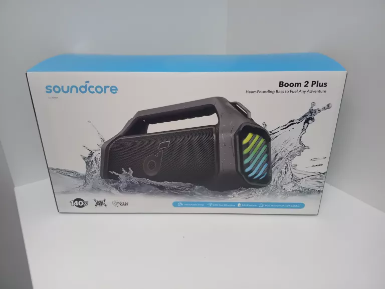 GŁOŚNIK PRZENOŚNY SOUNDCORE BOOM 2 PLUS