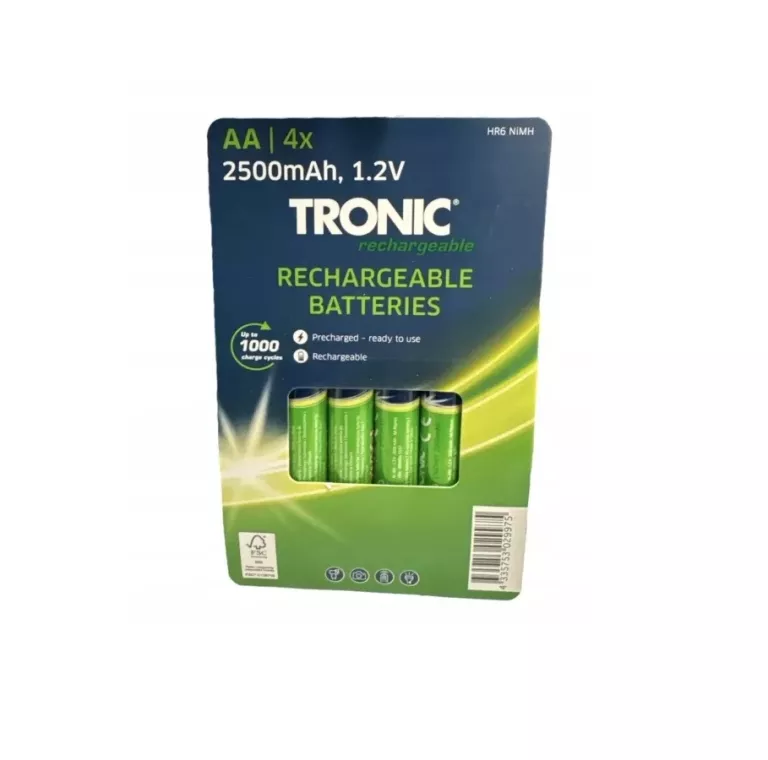 TRONIC ZESTAW 4 AKUMULATORKÓW AA 2500 MAH 1.2V