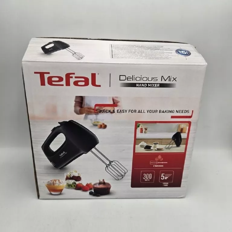 MIKSER RĘCZNY TEFAL DELICIOUS MIX HT31W838 300W