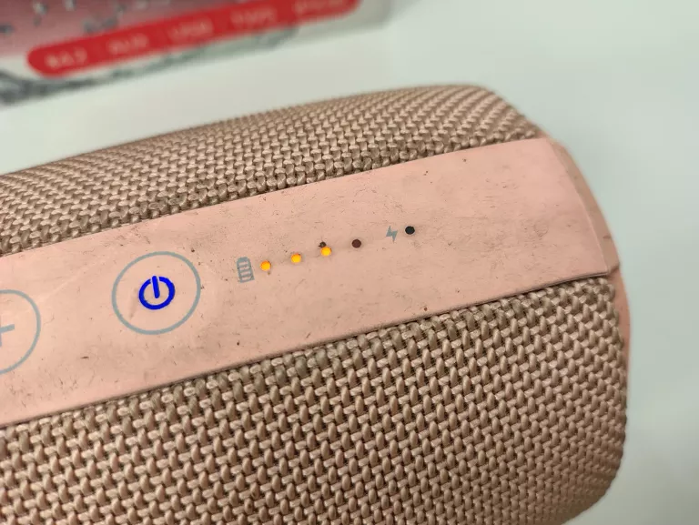 GŁOŚNIK MOBILNY XMUSIC BTS800P RÓŻOWY KOMPLET